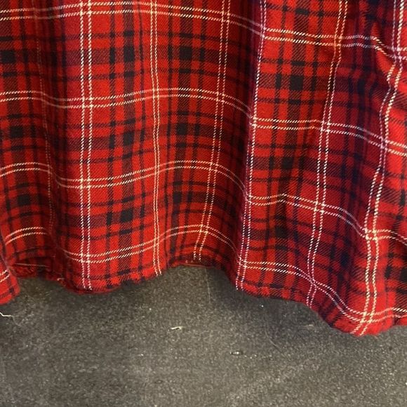 Abercrombie & Fitch cute flannel dress size M - Picture 5 of 10